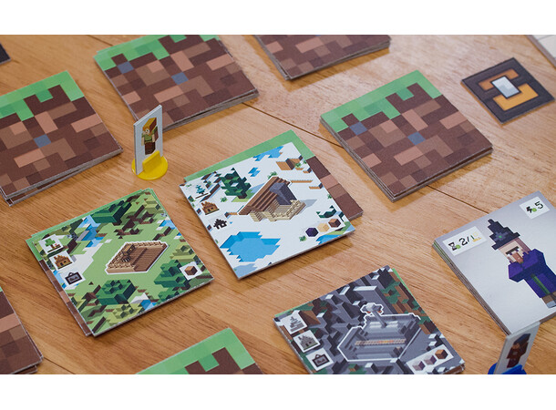 Minecraft Builders & Biomes Brettspill 