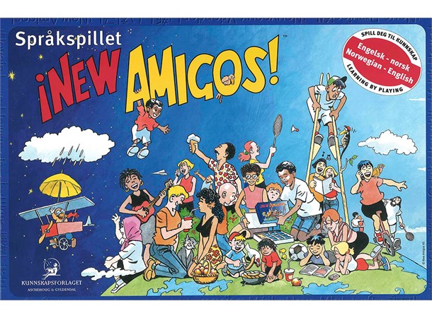 New Amigos Norsk-Engelsk Språkspillet Norwegian-English 