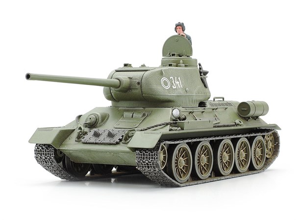 Russian Medium Tank T-34-85 Tamiya 1:48 Byggsats 