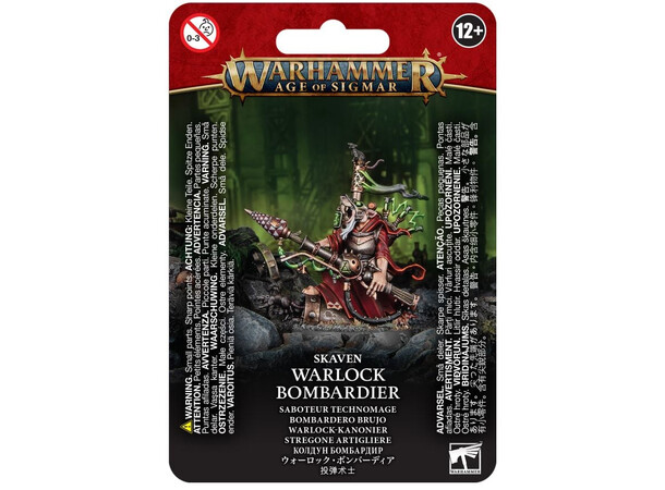 Skaven Warlock Bombardier Warhammer Age of Sigmar 
