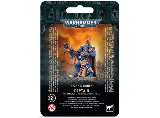 Space Marine Captain Master Crafted Bolt Warhammer 40K - Bolt Rifle 