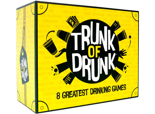 Trunk of Drunk Brädspel Beer Pong, I Have Never,  Ring of Fire++ 
