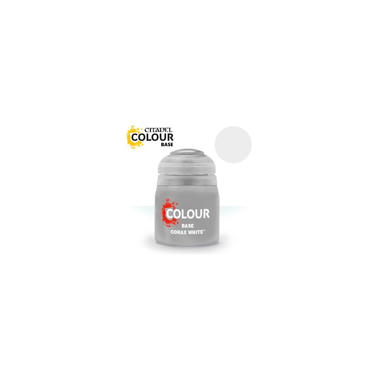 Citadel Paint Base Corax White 12ml