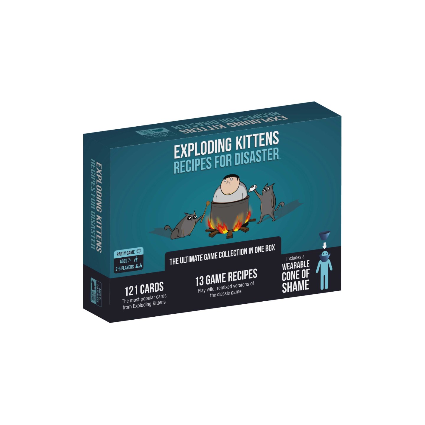 Exploding Kittens Recipes for Disaster Frittstående samlarpaket m/121 Kort