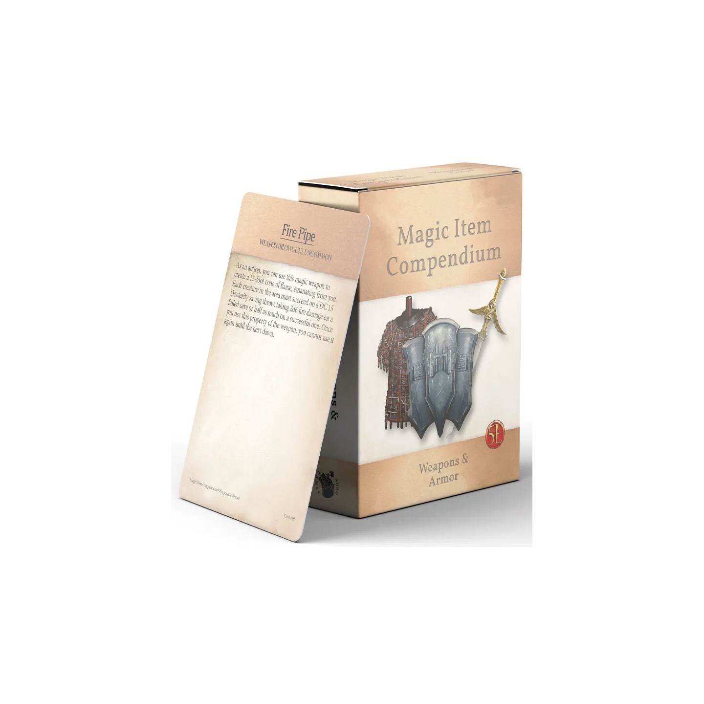 D&D Cards Magic Item Compendium Weapons Weapons & Armor