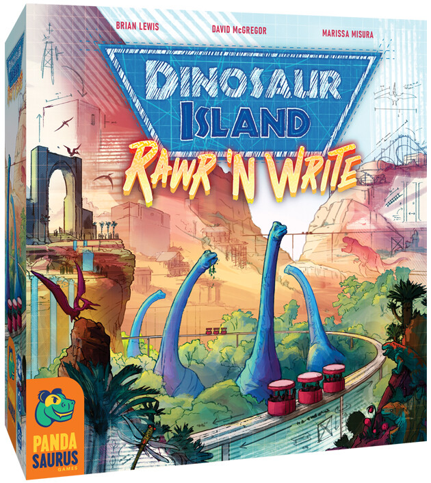 Dinosaur Island Rawr N Write Brädspel