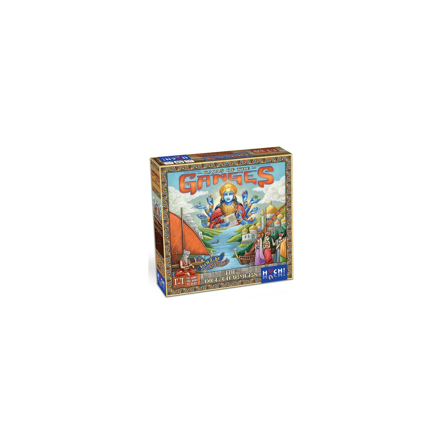 Ganges Dice Charmers Brädspel Rajas of the Ganges