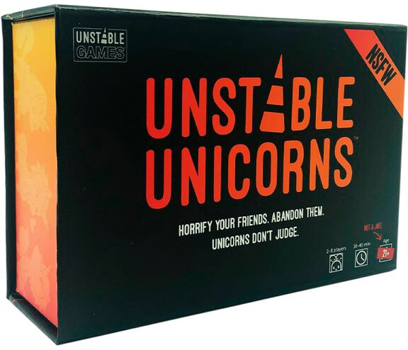 Unstable Unicorns NSFW Brädspel Not Safe For Work Edition