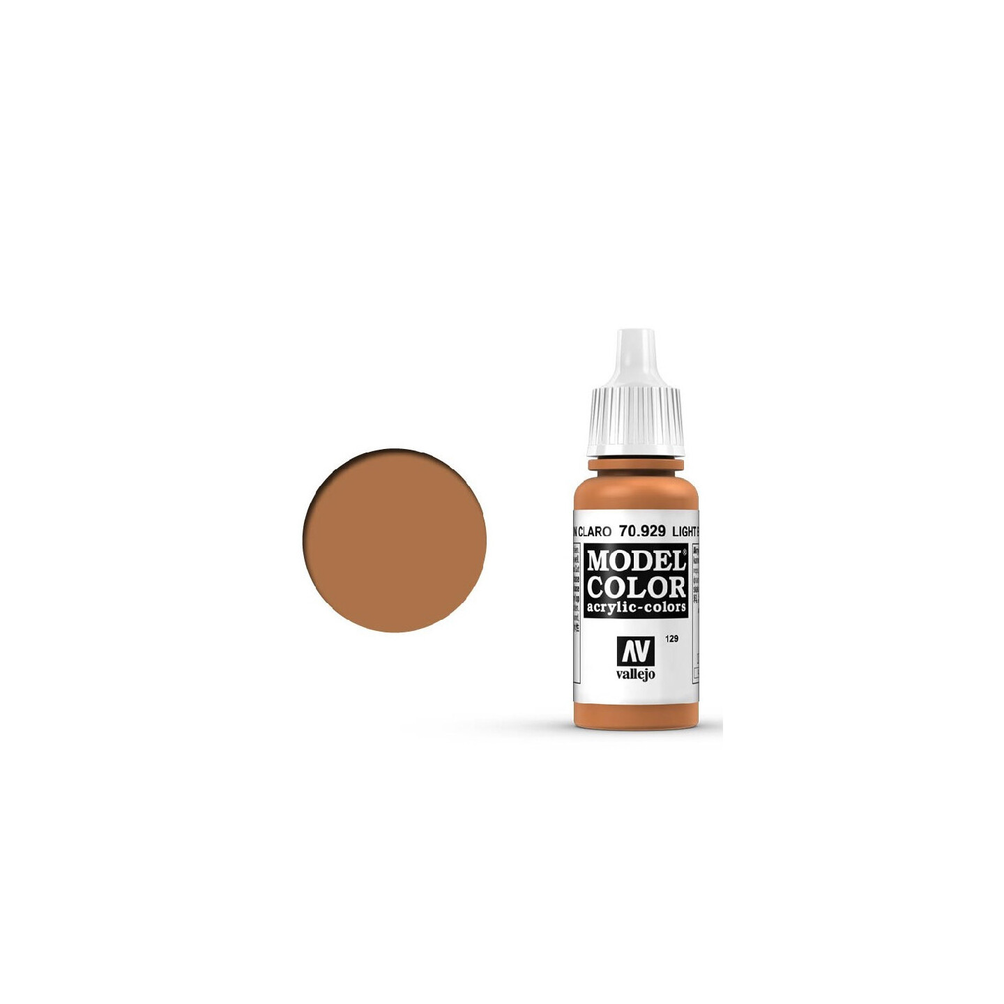 Vallejo Model Color Light Brown 17ml