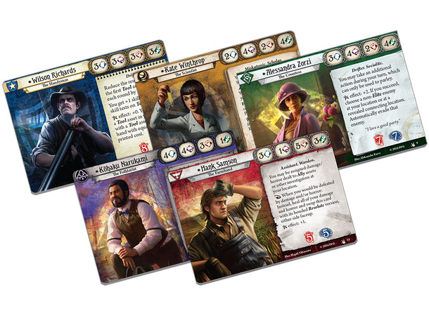 Arkham Horror TCG Feast of Hemlock Inves Investigator Expansion 