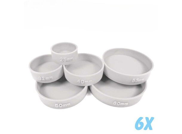Bases Containment Moulds Round x6 Green Stuff World 