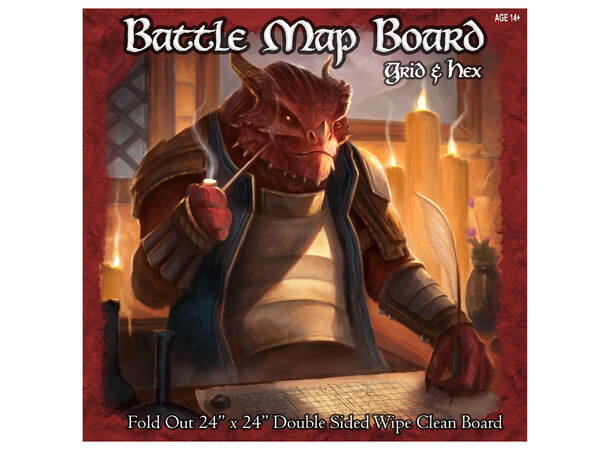 Battle Map Board Grid & Hex 