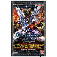 Battle Spirits Saga BSS01 Booster Dawn of History - 12 kort per paket