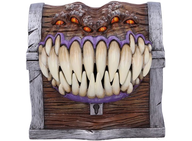 D&D Dice Box Mimic Chest 