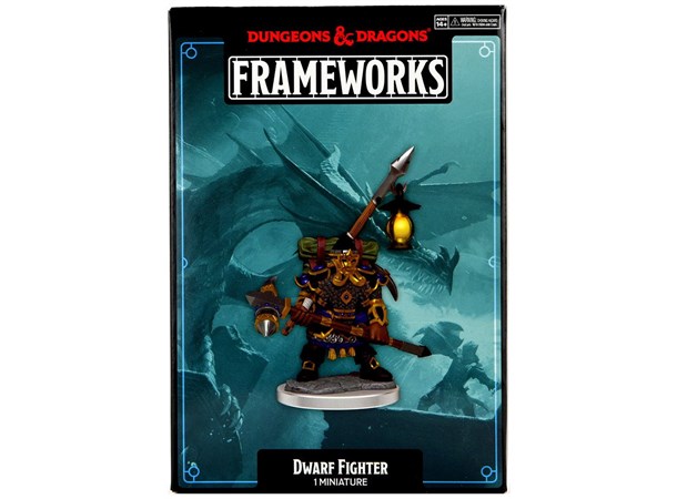 D&D Figur Frameworks Dwarf Fighter Male 