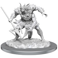 D&D Figur Nolzur Sahuagin Baron Nolzur's Marvelous Miniatures - Ej målad