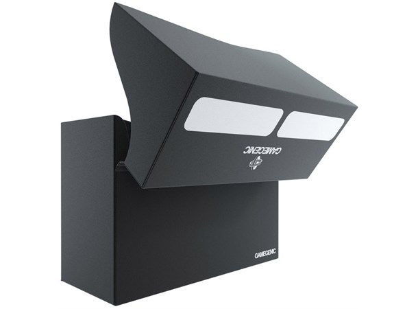 Double Deck Holder 160+ Black GameGenic Casual Deck Boxes 