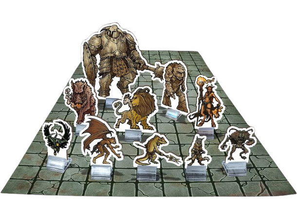Dragonbane RPG Monster Standee Set 