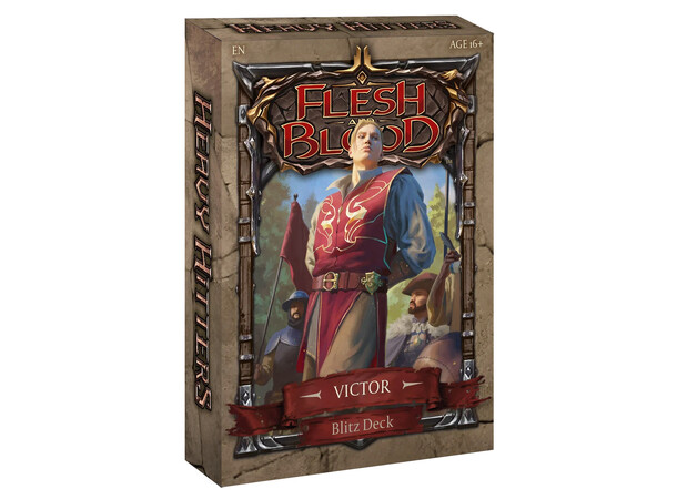 Flesh & Blood Heavy Hitters Victor Blitz Deck 