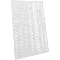 Flexible Stencils - Caution Strips Green Stuff World