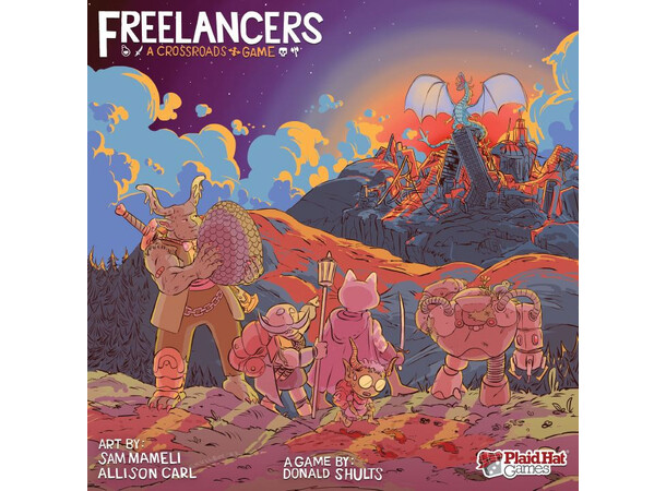 Freelancers Brädspel A Crossroads Game 