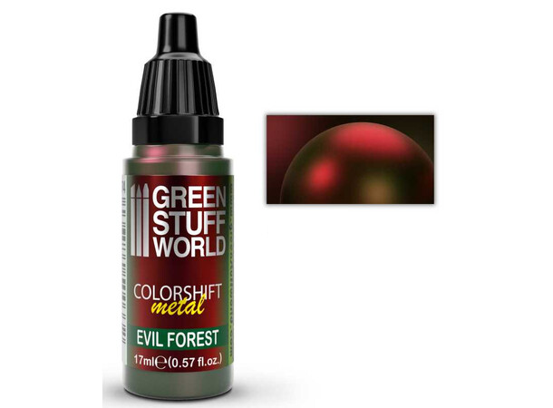 GSW Colorshift Metal Evil Forest Green Stuff World Chameleon Paints 17ml 