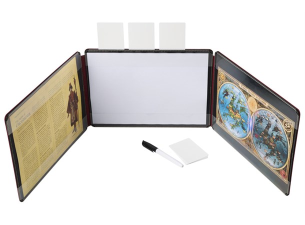 Game Master Screen - Blood Red Dragon Shield Roleplaying 
