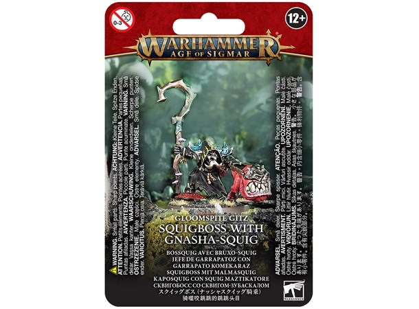 Gloomspite Gitz Squigboss Gnasha Squid Warhammer Age of Sigmar 