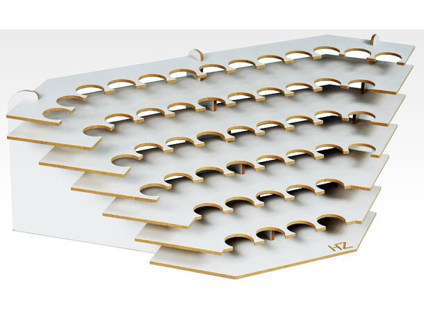 Hobbyzone Corner Large Paint Stand 26mm Plats för 49 målningar 