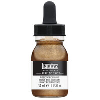 Ink Acrylic Iridescent Rich Bronze Liquitex 229 - 30 ml