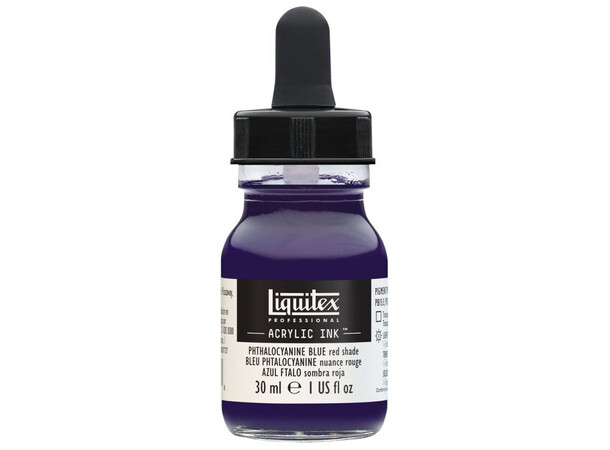 Ink Acrylic Phthalocyanine Blue Red Liquitex 314 - 30 ml 