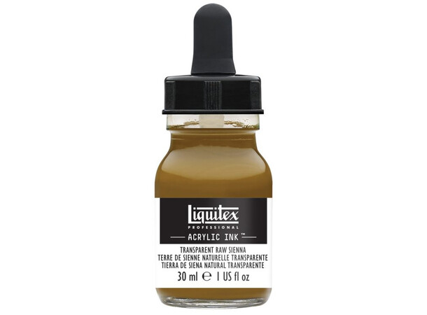 Ink Acrylic Transparent Raw Sienna Liquitex 332 - 30 ml 