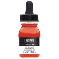Ink Acrylic Vivid Red Orange Liquitex 620 - 30 ml
