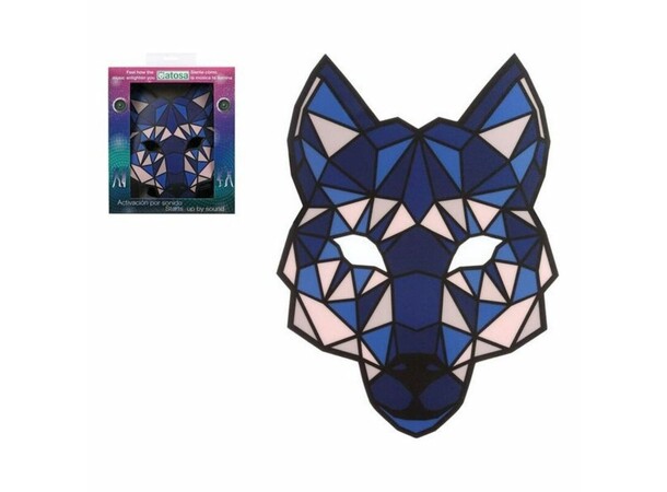 LED-mask - Ljudaktiverat ljus - Varg 