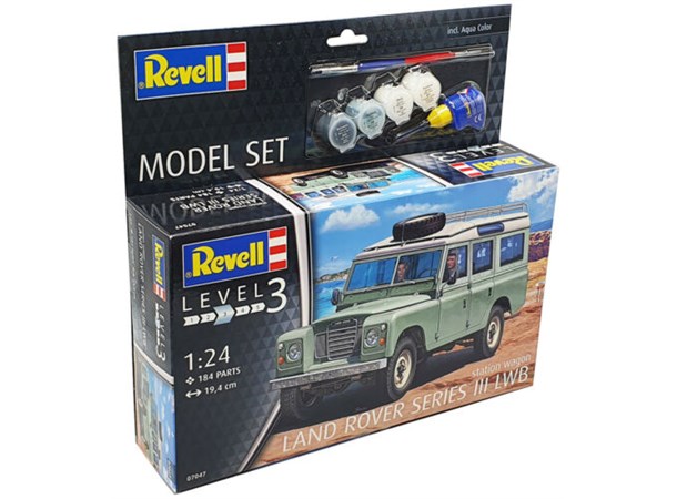Land Rover Series III Model Starter Set Revell 1:24 Byggsats 