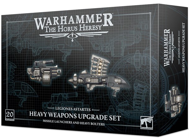 Legiones Heavy Weapons Upgrade Set Horus Heresy - Legiones Astartes 