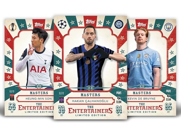 Match Attax 24/25 Pocket Tin #4 The Entertainers Masters 