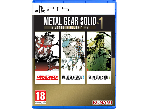 Metal Gear Solid Master Coll V1 PS5 Master Collection Vol 1 