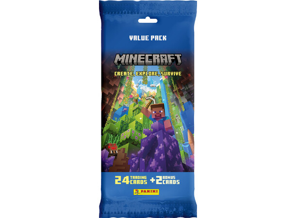 Minecraft TCG Series 3 Value Pack Create Explore Survive 