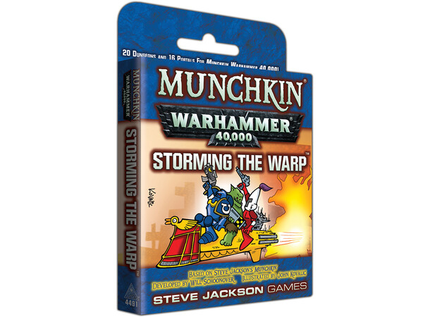 Munchkin Warhammer 40K Storming The Warp Expansion till Munchkin Warhammer 40K 