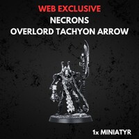 Necrons Overlord with Tachyon Arrow Warhammer 40K
