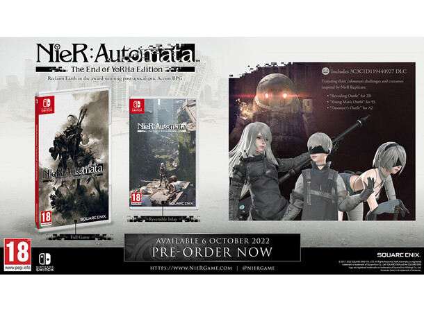 Nier Automata GOTY Edition Switch The End of YoRHa Edition 