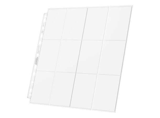 Pages 24-Pocket QuadRow x10 Klar Ultimate Guard Plastfickor 