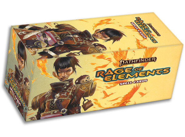 Pathfinder RPG Cards Rage of Elements Second Edition Spell Cards - 240 kort 