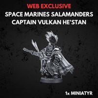 Salamanders Captain Vulkan Hestan Warhammer 40K