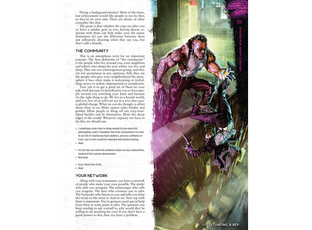Shadowrun RPG Shoot Straight Runner Resource Book 