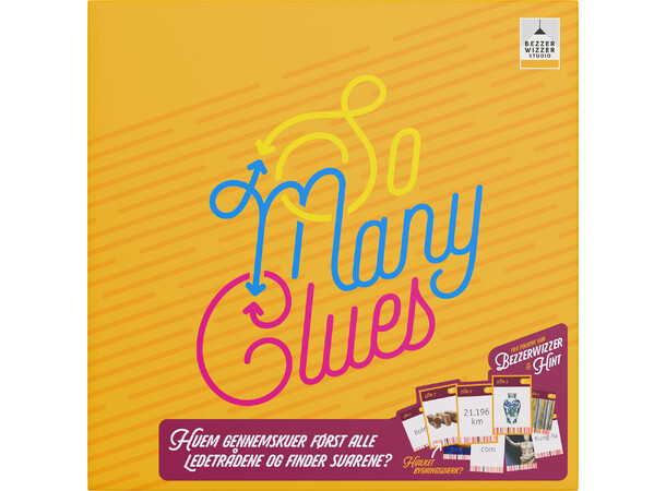So Many Clues Spørrespill Norsk utgave 