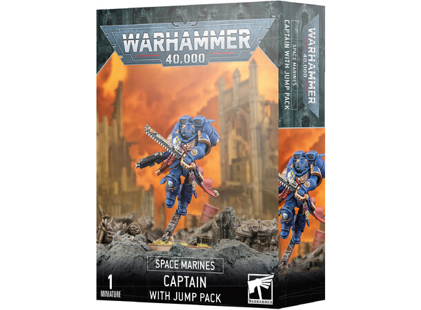 Space Marines Captain with Jump Pack Warhammer 40K 
