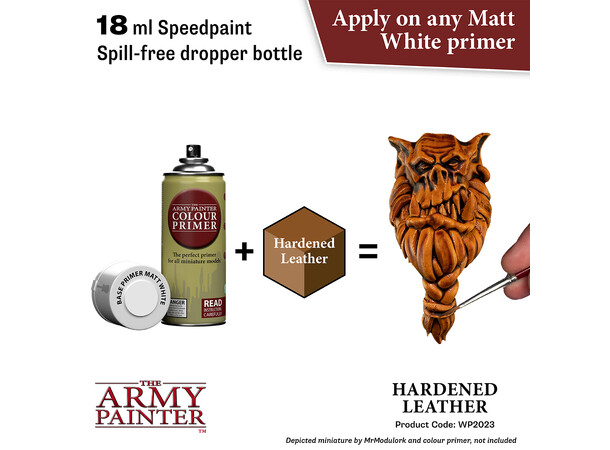 Speedpaint 2.0 Hardened Leather Army Painter - 18ml 