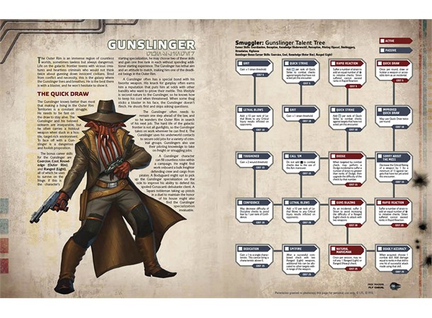 Star Wars RPG EoE Fly Casual Edge of the Empire Roleplaying Game 